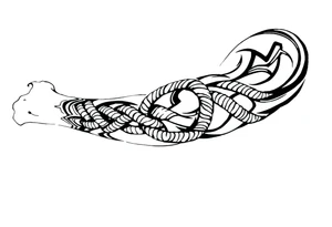 celtic rope tattoo idea