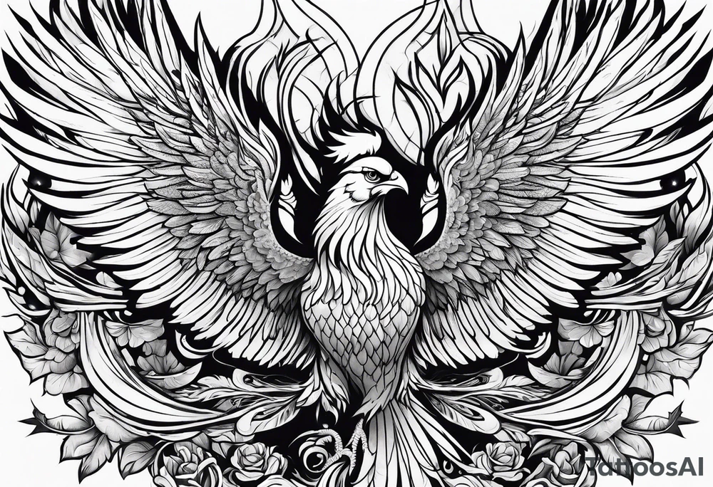 PHOENIX tattoo idea