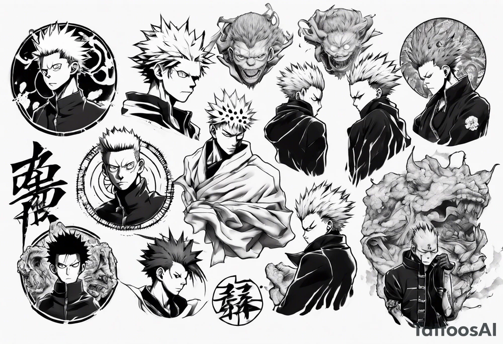 Jujutsu kaisen tattoo idea