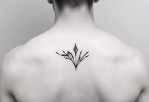 Simple abstract feminine tattoo tattoo idea