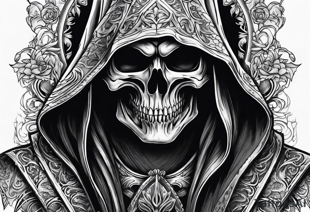 Grim reaper tattoo idea