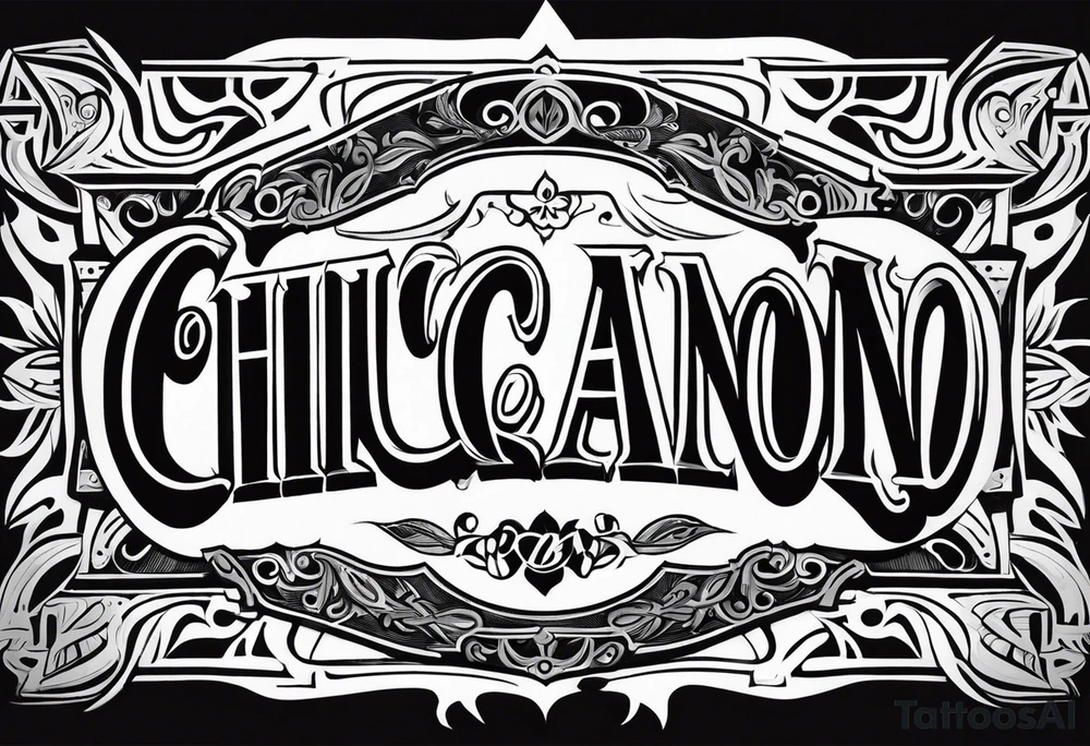ibarra chicano character tattoo idea