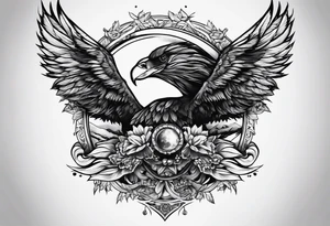the word ‘onwards’ tattoo idea