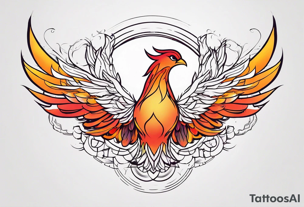 phoenix tattoo idea