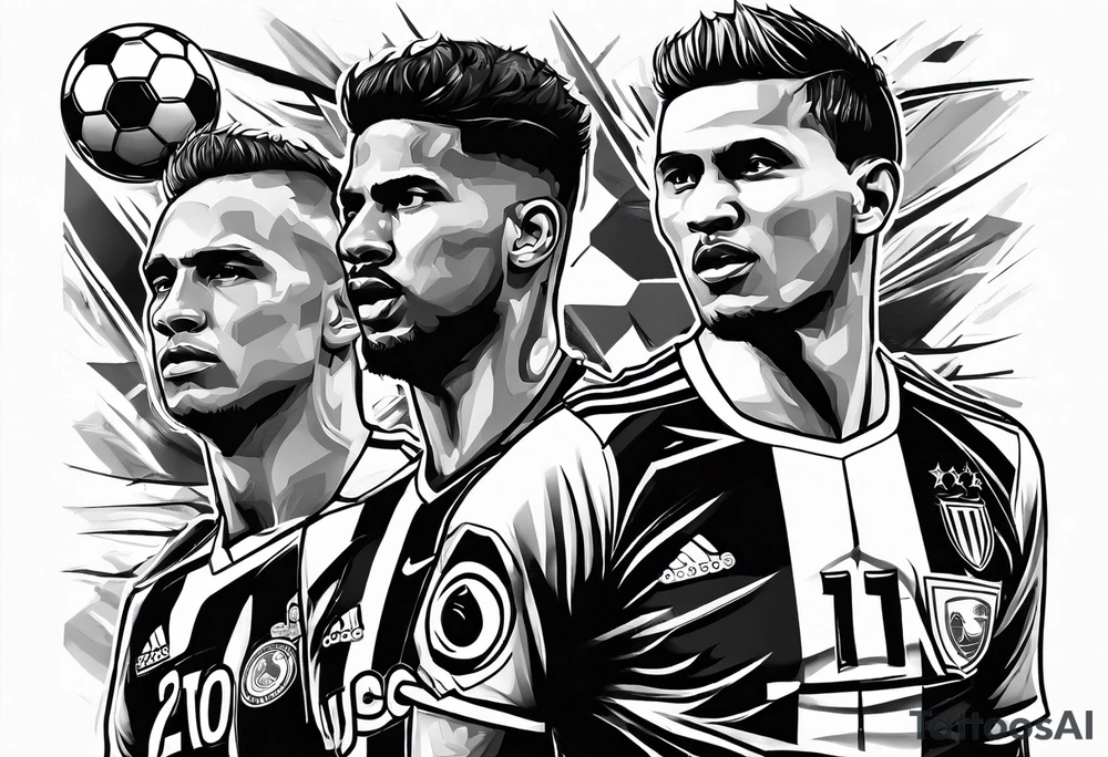 I want to be some thing like the way to the glory in soccer tattoo idea