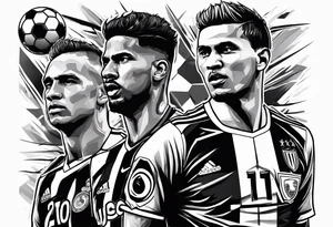 I want to be some thing like the way to the glory in soccer tattoo idea