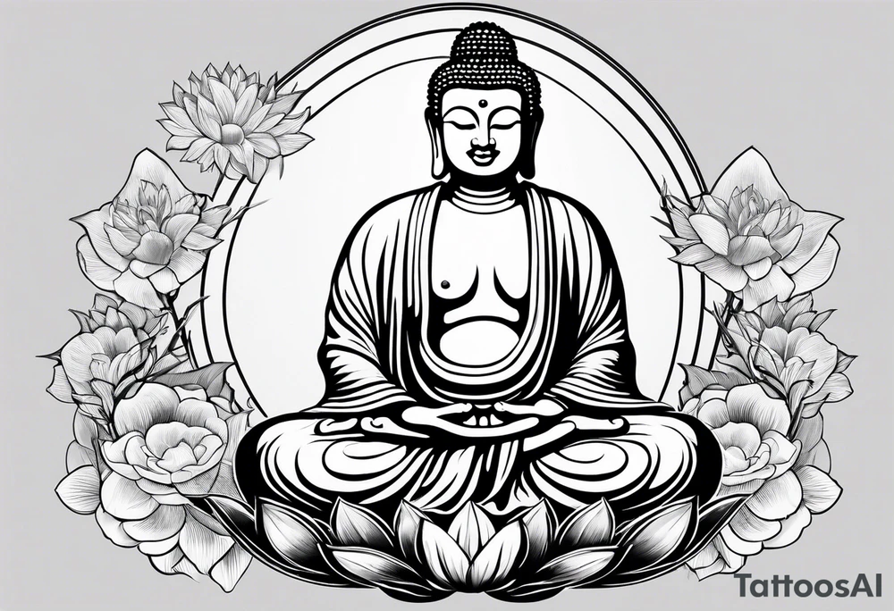 buddah tattoo idea