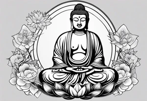 buddah tattoo idea