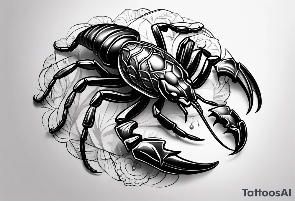 Scorpion tattoo idea