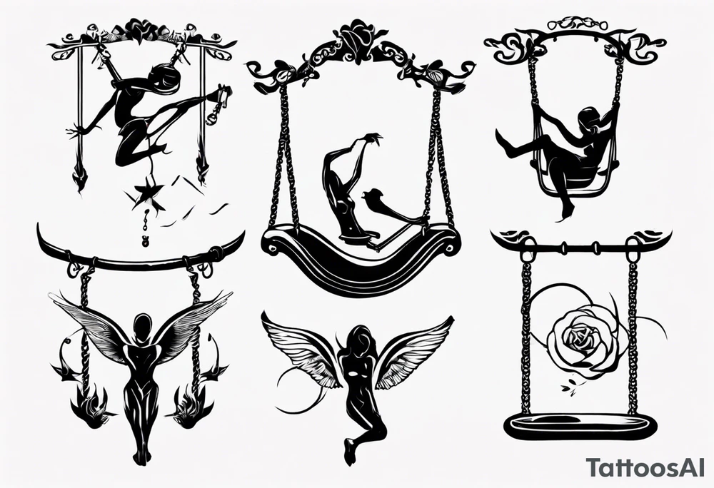 Sexy tatoo swing MFM tattoo idea