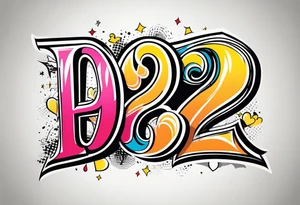 Fancy old English letters that say 1992 tattoo idea