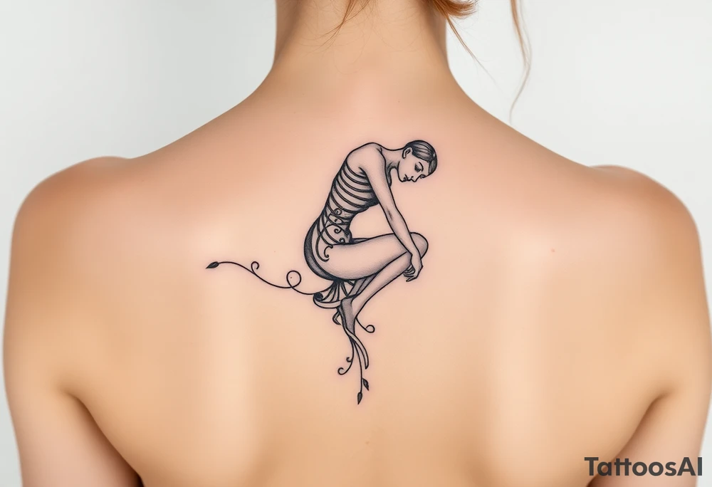 Contortionist tattoo idea