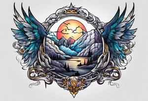 Lightning tattoo idea