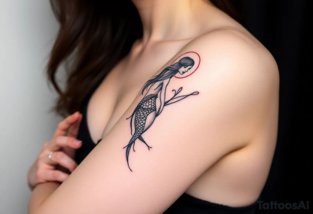 Mermaid tattoo idea