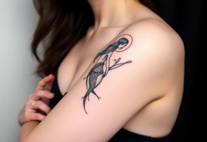 Mermaid tattoo idea