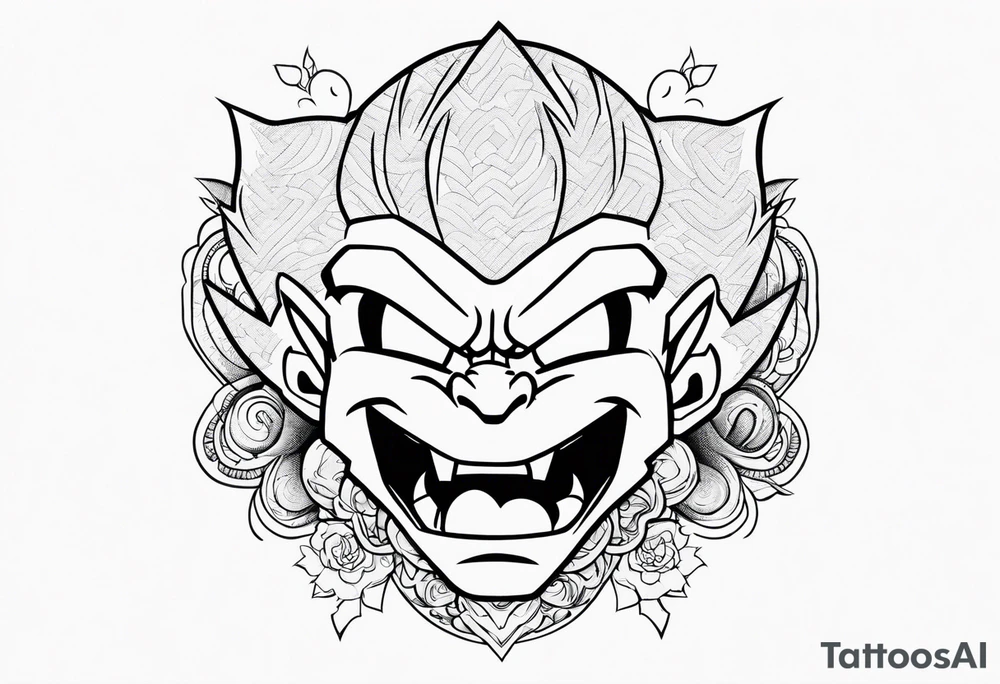 Dragon ball z tattoo idea
