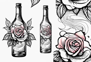 Rose 
Meer 
Flasche 
Dornen 
Seil
Kerze tattoo idea
