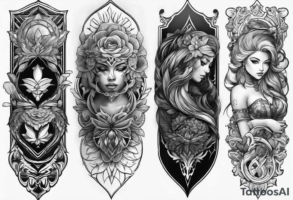 forearm strength, cool tattoo idea
