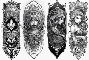forearm strength, cool tattoo idea