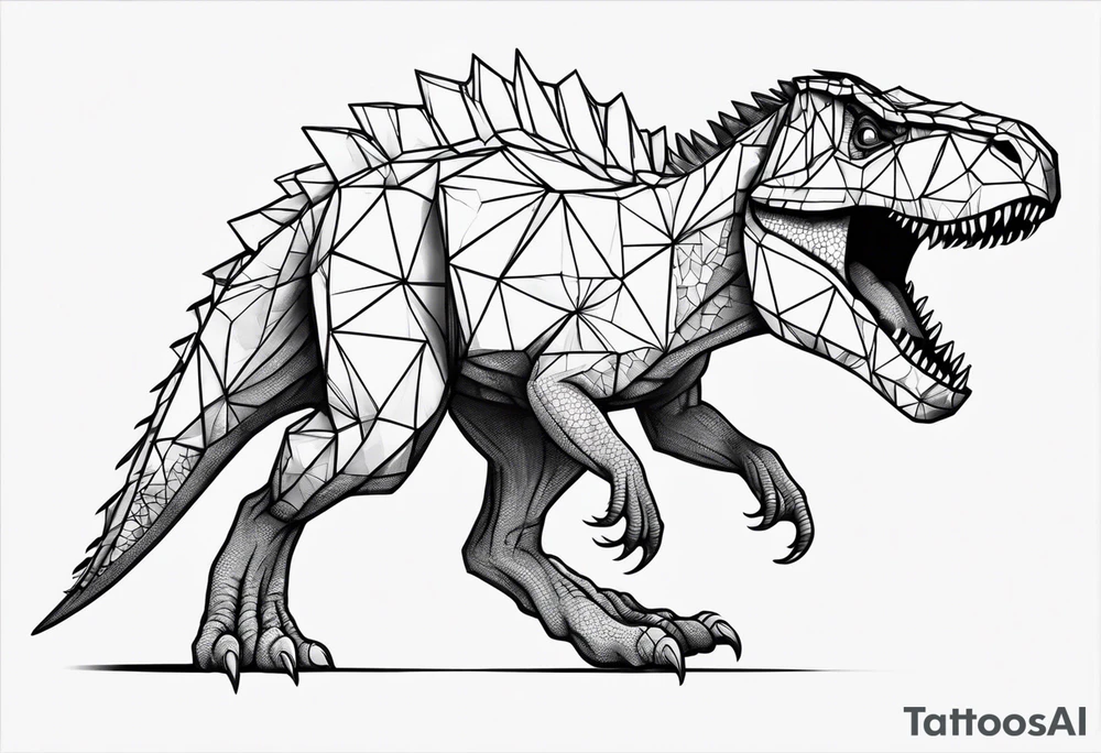 Excision Dinosaur Tattoo tattoo idea