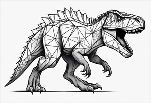 Excision Dinosaur Tattoo tattoo idea