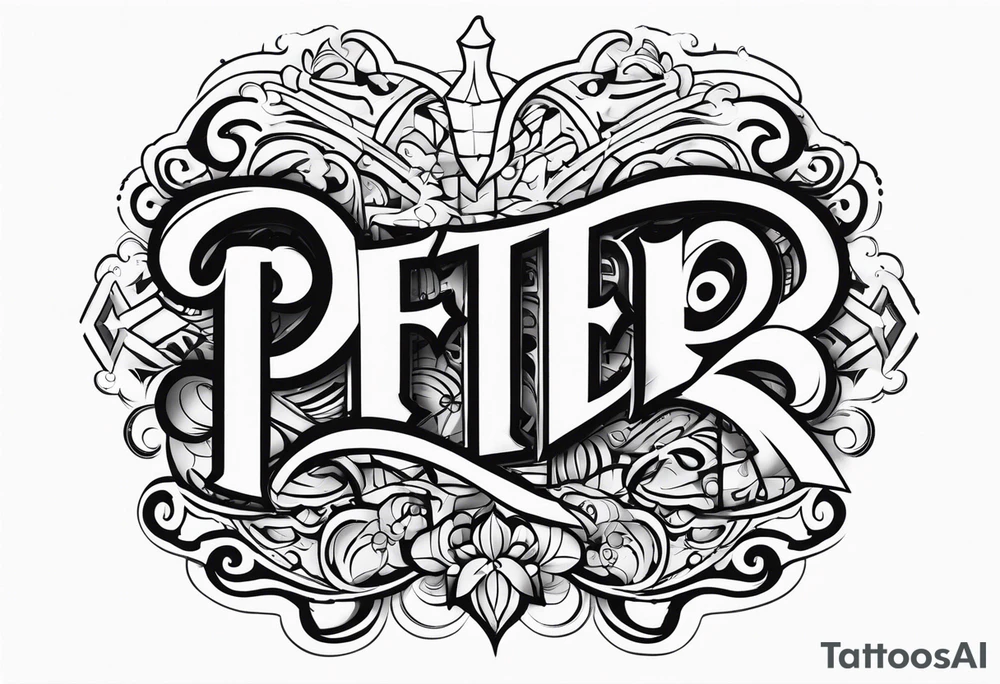 Peter tattoo idea