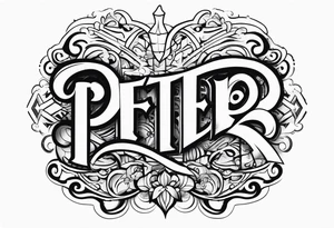 Peter tattoo idea