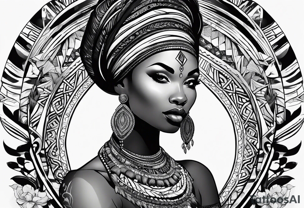 African tattoo idea