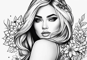 Cool shoulder tattoo for women half sleeve tattoo idea