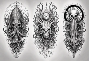long tattoo for forearm on lovecraft them
add tentacle tattoo idea