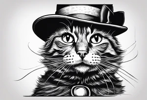 cat in the hat tattoo idea
