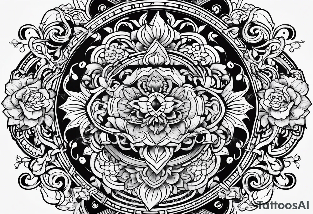 Traditional Vietnamese tattoo idea