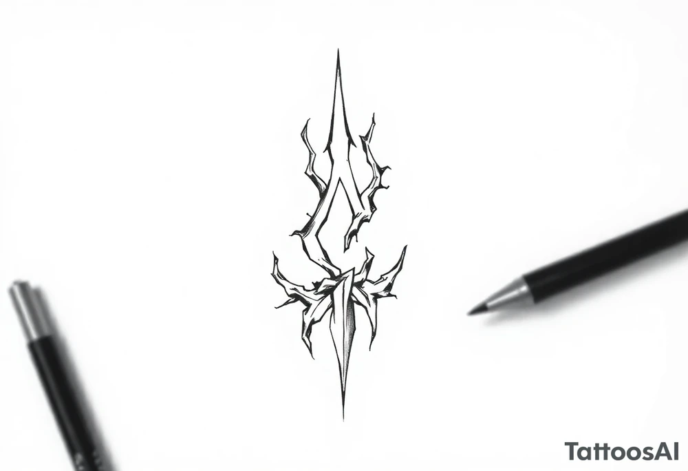 Artistic expression of Rebirth tattoo idea