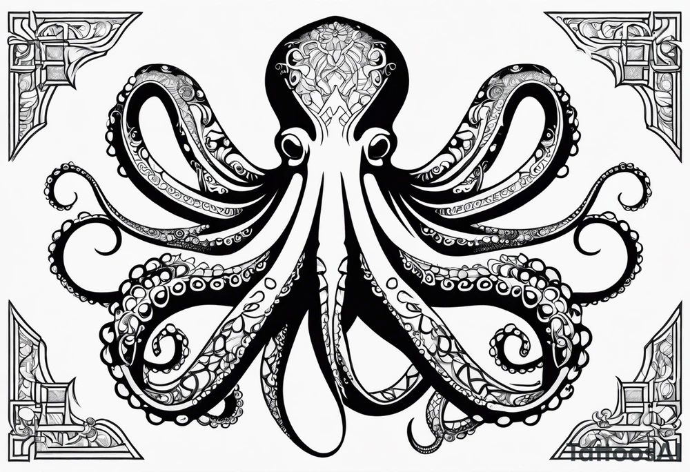 octopus tattoo idea