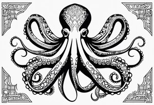 octopus tattoo idea