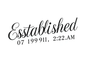 Established 07.19.91  2:22 A.M tattoo idea