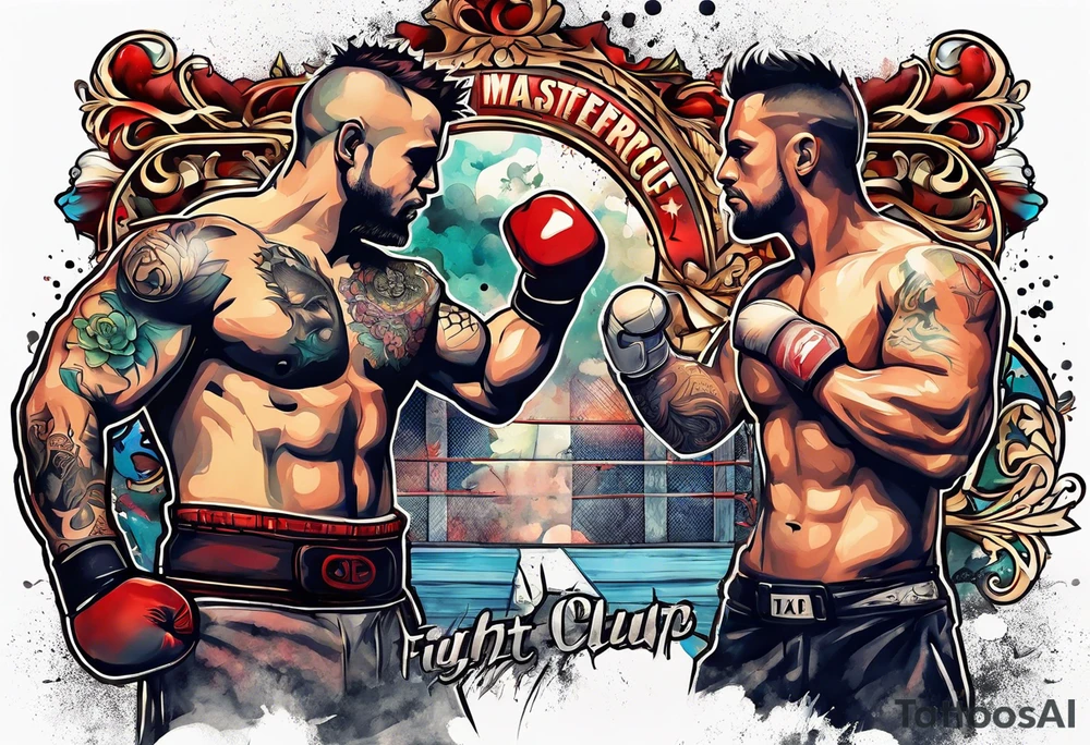 Fight club soap tattoo idea