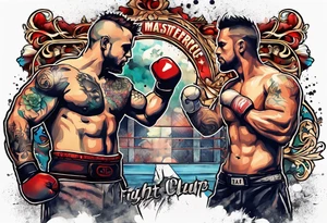 Fight club soap tattoo idea