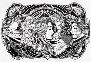 The band sleep token tattoo idea