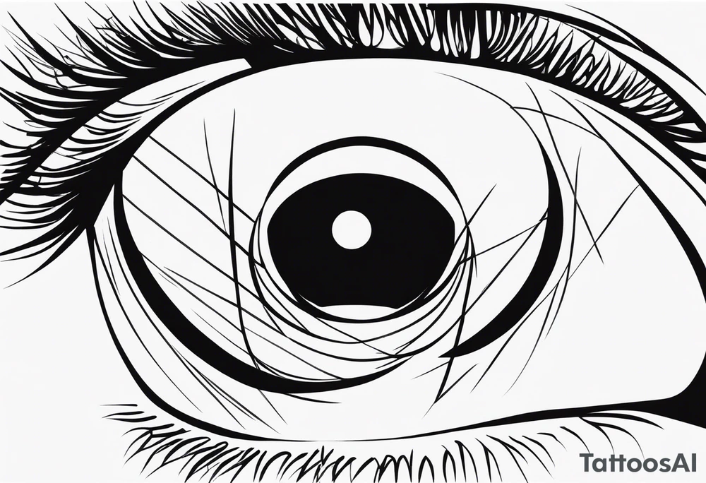 Eye from no longer human osamu dazai tattoo idea