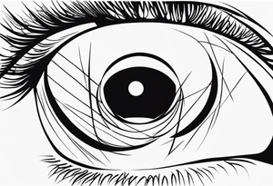 Eye from no longer human osamu dazai tattoo idea
