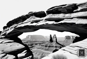 Mesa arch, forearm tattoo idea