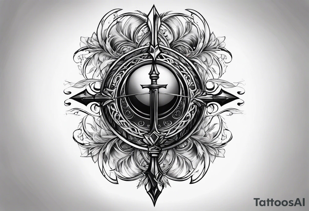spear of longinus tattoo idea