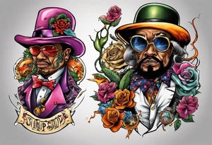 Pimp Named Slickback tattoo idea