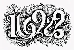 Fancy 1992 tattoo idea