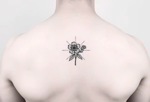 Snare drum with flower tattoo idea