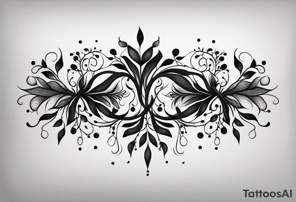 Long Vines tattoo idea