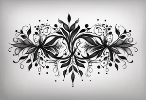 Long Vines tattoo idea