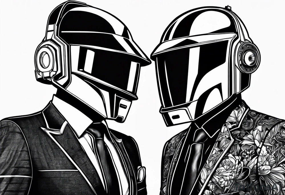 daft punk tattoo idea