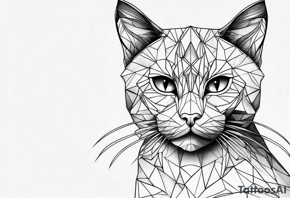 Black Cat tattoo idea